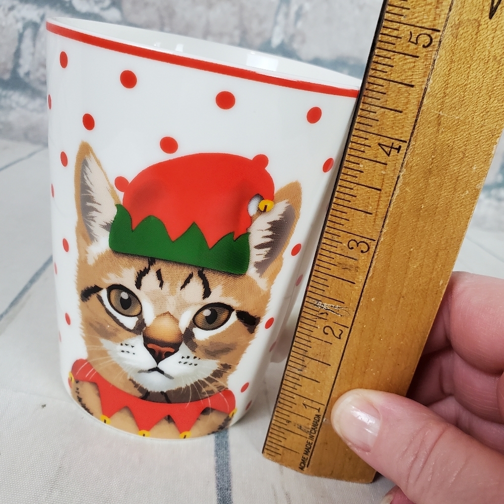 Christopher Vine Tabby Elf Cat Coffee Mug Australia Designer - Picture 8 of 8